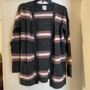 Hippie Rose Stripped Cardigan